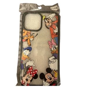 Disney Character Clear iPhone 13 Pro Max Case – Mickey, Minnie, & Friends